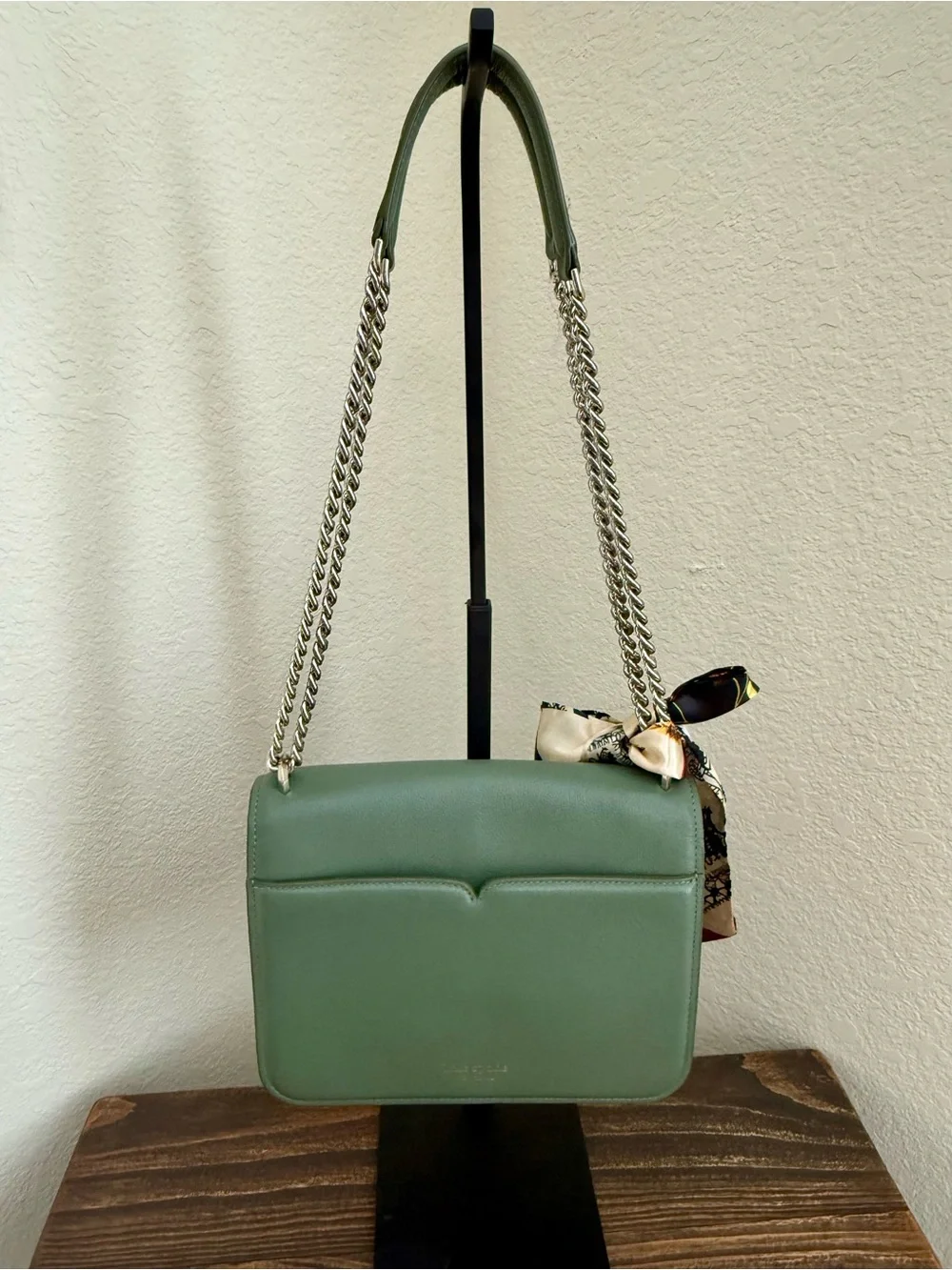 Kate Spade New York Locket Pebbled Leather Flap Shoulder Bag